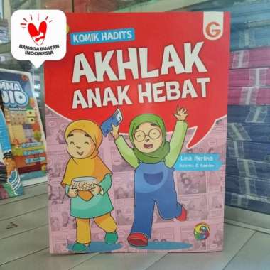 Komik anak islam - Komik Hadits Akhlak Anak Hebat buku cerita anak