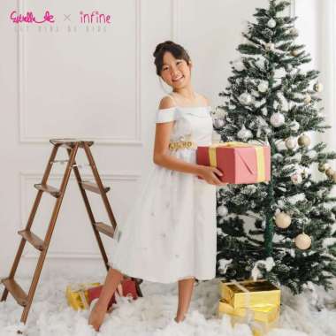Estrella Infine - Girl Party Dress / Pesta Anak - Silver ETA 345 4-14 6
