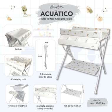Bak Mandi Bayi Baby Bathup Baby Tafel Cocolatte Acuatico
