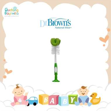 Dr.Brown's Standard Bottle Brush / Sikat Botol Susu Bayi Green