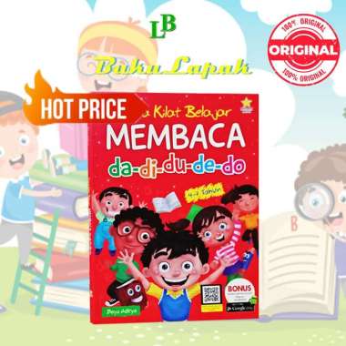 BUKU MEMBACA ANAK TK :CARA KILAT BELAJAR MEMBACA DADIDUDEDO - BUKU CALISTUNG