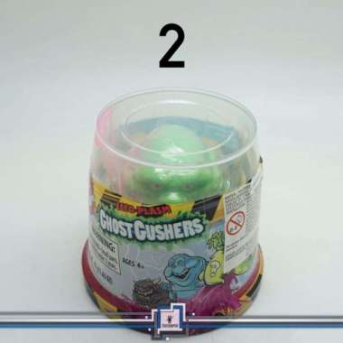 Ghostbusters Ecto Plasm GHOST GUSHERS Squeezable with Mini Figures, Warna Slimer