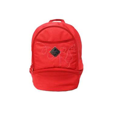 Freckles Kangaroo 2in1 diaper bag Party Red - Tas Ransel Bayi dengan Cooler Bag