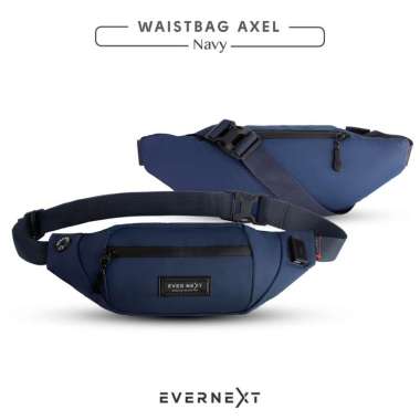 (FREE KEYCHAIN) - TAS SELEMPANG PRIA ANTI AIR WAIST BAG AXEL WATERPROOF TAS SLEMPANG PRIA ANTI MALIN
