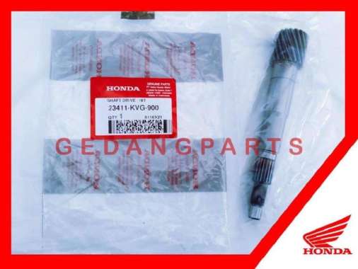 AS PULLY PULI CVT SHAFT DRIVE VARIO 110 KARBU ORI 23411-KVG-900 Silver