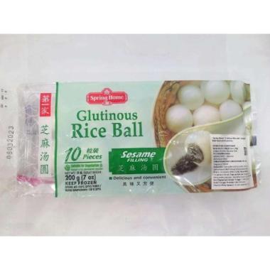 Spring Home TYJ Glutinous Rice Ball Sesame 200 gr
