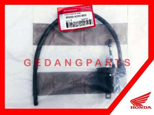 COIL KOIL KOEL PENYALAAN SUPRA X 125 KARISMA ORI 30500-KPH-900 Hitam