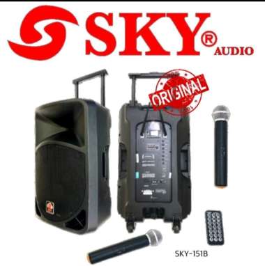 Speaker Portable PA TOA SKYAUDIO SKY-151B 15 Inch 1000 Watt
