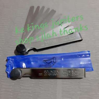 Feeler gauge 13 blades kunci setelan klep kelep fuller gauge 13 blades