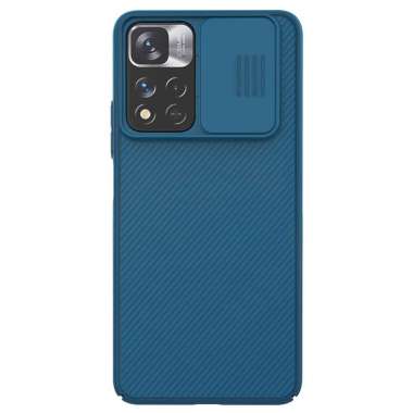 ILING Cover Per Xiaomi Redmi Note 11S 5G / Poco M4 Pro 5G, Custodia In Silicone Colorato, Antiurto Ultrasottile Con Protezione Fotocamera, Nero