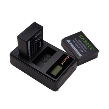 Megakamera - Casell NP W126 Battery and Charger Camera for Fujifilm Kamera Mirrorless X-A3 X-A5 X-a2