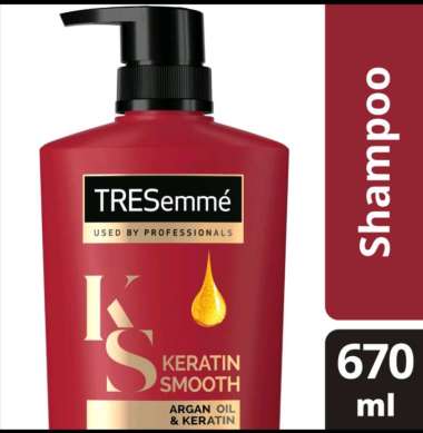 Promo Harga Tresemme Shampoo Keratin Smooth 670 ml - Blibli