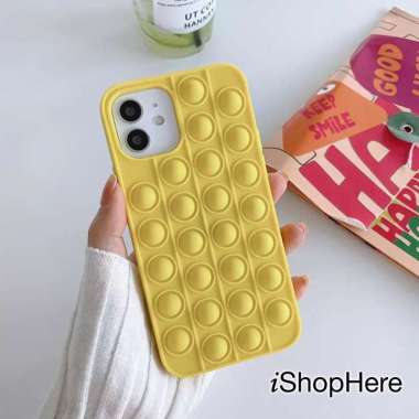 Stress Reliever Case Casing Cute Lucu Silikon iPhone 12 Mini Pro Max iPhone 12 Mini Varian D