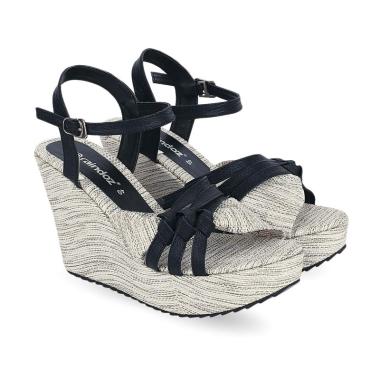 Raindoz RKM 036 Aqilah Casual Sepatu Wedges Wanita - Cream