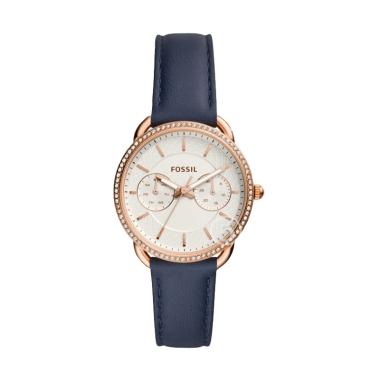 Fossil ES4394 Tailor Multi Function Jam Tangan Wanita [Original] Blue Rose Gold