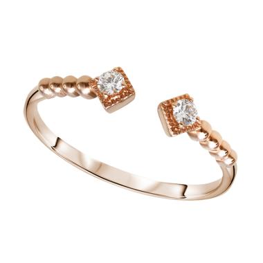 Jual Tiaria Flower And Twig Ring Cincin Tunangan Emas Berlian 0 05 Carat Online Januari 2021 Blibli