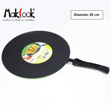 Makcook Crepiera Teflon Wajan Datar Crepe Pan 28cm