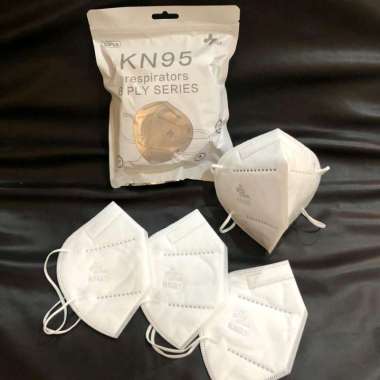 Masker DEWASA KN95 KEA Warna 5ply KN 95 Earloop-10pcs/pack putih