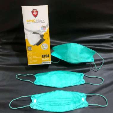 Masker DEWASA / KF94 KING MASK Warna 4Ply-20PCS/Box Tosca