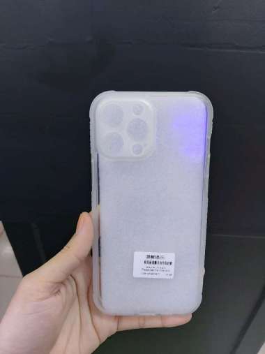SoftCase Clear Warna Warni iPhone 13 Pro Max/13/13 Pro iPhone 13 Pro Max Putih