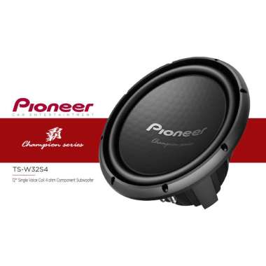 Pioneer TS-W32S4 Subwoofer Mobil 12 inch Champion Series