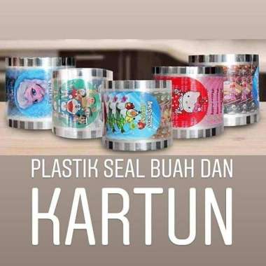 Plastik seal buah kartun 1200 cup