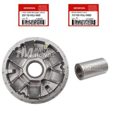 AHM 22110-K0J-N00 22105-K0J-N00 Bos Drive & Rumah Roller Genio Beat LED Eco Street K1A Scoopy eSP K2