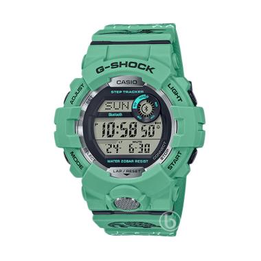 CASIO G-Shock Fukurokuju G-Squad Bluetooth Mobile Link Jam Tangan Pria [Original/ GBD-800SLG] Green 