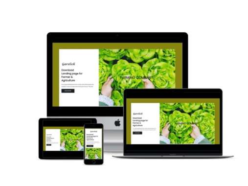 Landing Page Pertanian & Perkebunan