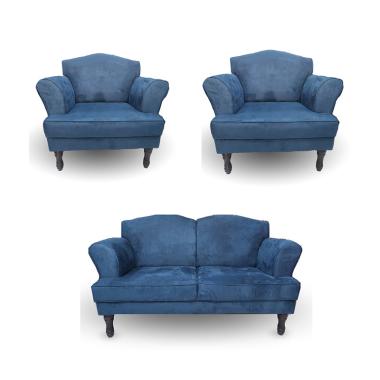 5300 Gambar Kursi Sofa Warna Biru Terbaik