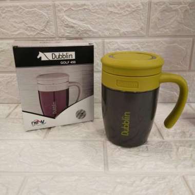 Mug Dubblin Gelas Stainless Golf 450Ml Hijau