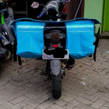 tas motor samping anti air dan kuat. ORIGINAL 100 % Multicolor