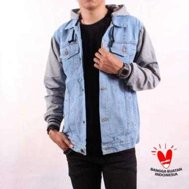 Jual Jacket Denim Hoodie Original 
