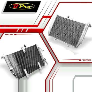 Radiator Yamaha R25 MT25 14-Up Bpro Silver