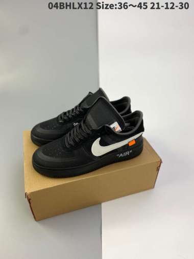 Nike Air Force 1 Black Original Terbaru 