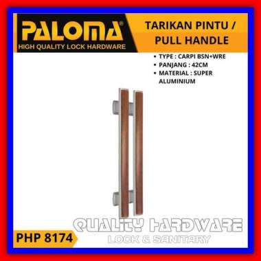 Handle Pintu / Gagang Pintu Minimalis Paloma PHP 8174 - 420 mm 42 cm Handel Pintu / Tarikan Pintu Mu