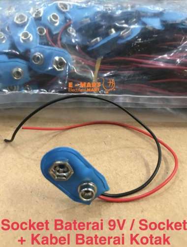 Panasonic Battery 9V Neo / Baterai 9V Kotak / Baterai Mic GROSIR SocketBaterai9V