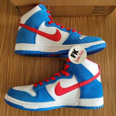 SB Dunk High Doraemon || spartan green panda black white michigan