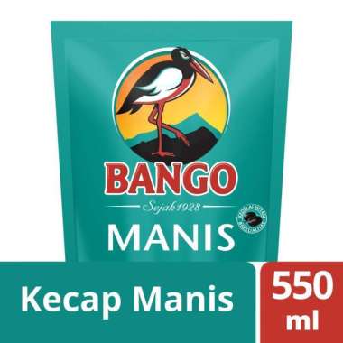 KECAP BANGO 550 ml / Kecap Hitam Bango / Kecap Manis Bango