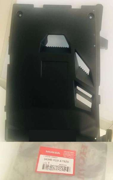 COVER DEK BAWAH UNDER TEBENG KOLONG NEW VARIO125150LED 64340-K59-A70ZB Hitam