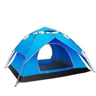 Tenda Camping Tenda Kemah Speeds 2-3 Orang Lipat Portable 210x140 003 Biru