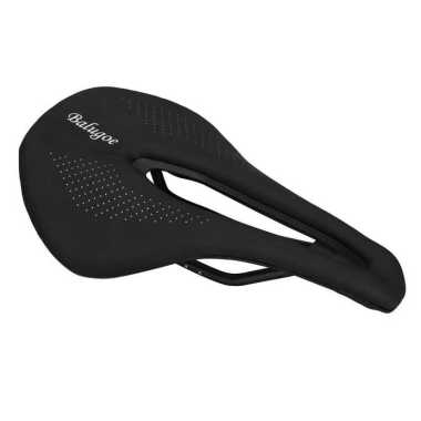 Balugoe Jok Sadel Sepeda Leather Carbon Fiber Ultralight - EC90 Hitam