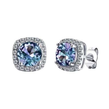 Galina Alexandrite Earrings - Anting Gemstone by Her Jewellery