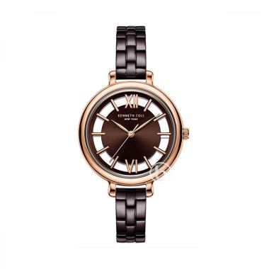 Kenneth Cole KCNY50789 Analog Jam Tangan Wanita [Original] Black Rose Gold