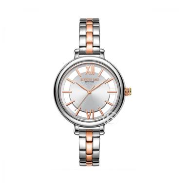 Kenneth Cole KCNY50789 Analog Jam Tangan Wanita [Original] Silver-Rose Gold