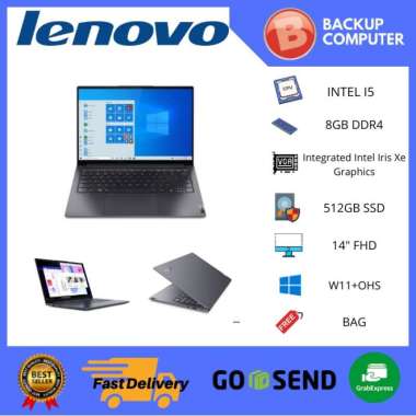 LENOVO YOGA SLIM 7i 14 EVO I5 1135G7 8GB 512SSD IRISXE W11+OHS 14.0FHD