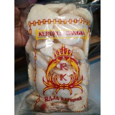 Raja kerupuk kerupuk bangka asli ikan tenggiri kerupuk kemplang goreng isi 200grm