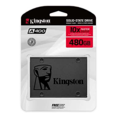 Kingston A400 SSD 480GB Sata 3 - Kingston SSD 480 GB 2.5"