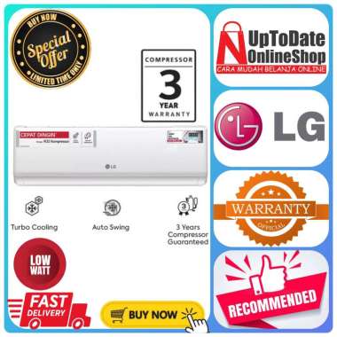 AC LG STANDARD 1/2 PK H05TN4 H-05TN4 H 05TN4 NEW HERCULES R32 SUPER TURBO COOLING 0.5PK LG AC SUPER 