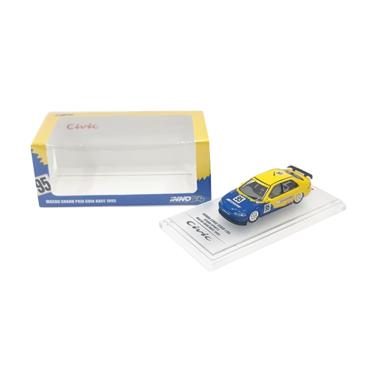 INNO #95 Honda Civic Ferio Diecast - Yellow Blue [1:64]